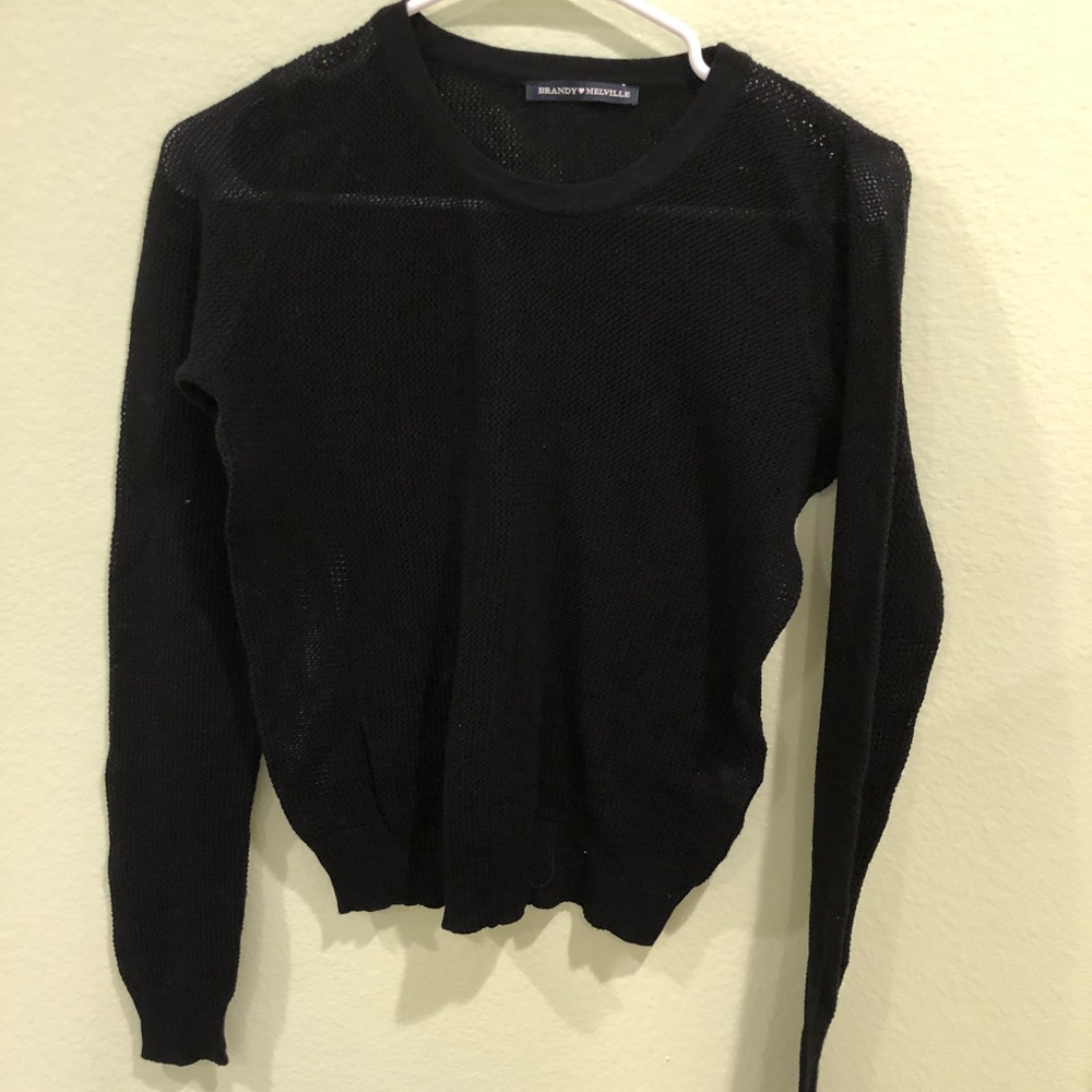 Brandy Melville set of black Tops